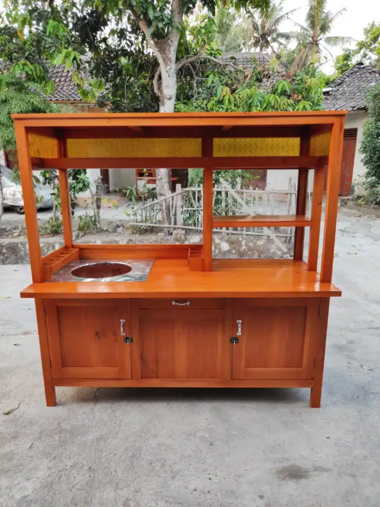 Jual Gerobak Angkringan, Bakso, Mie Ayam, Bubur, Sate, Soto, Pecel dll