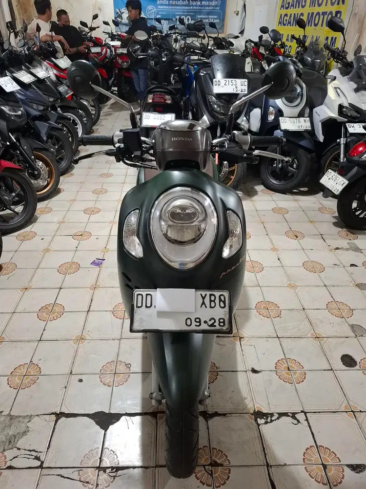 Honda Scoopy 110cc 2023 hijau