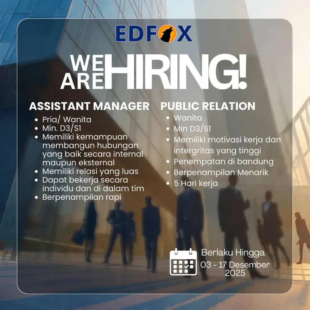 lowongan kerja Bandung