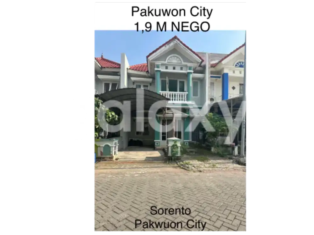 Rumah Pakuwon City dkt sutorejo dan mulyosari