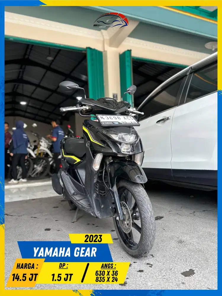 YAMAHA GEAR 2023 TERMURAH GASS MASZEHH HIKMAH MOTOR KEPUH