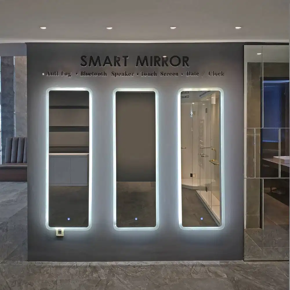 Cermin LED Smart Mirror – Stylish, Hemat Listrik & Mudah Dipasang