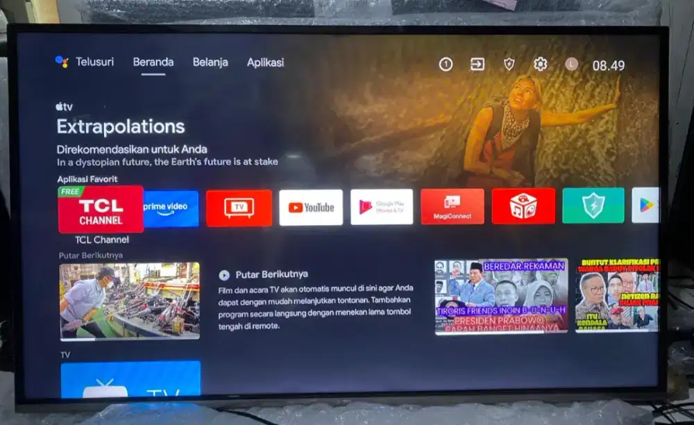 ANDROID TV TCL 50inc
