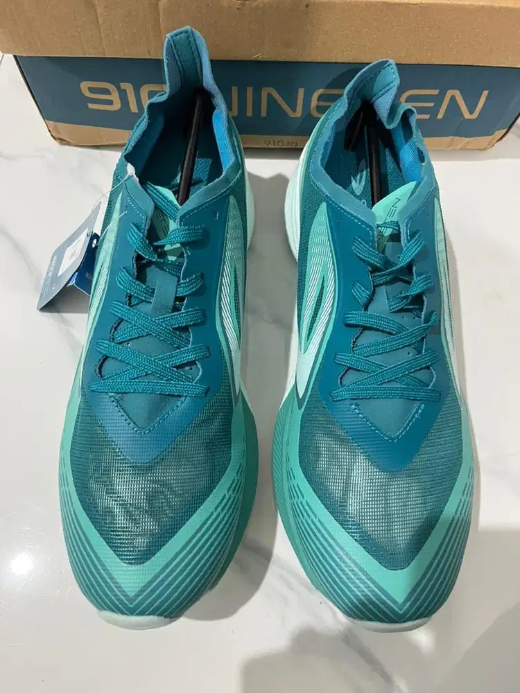 Sepatu lari running / running shoes Nineten 910 Haze 2.0 teal mint ori