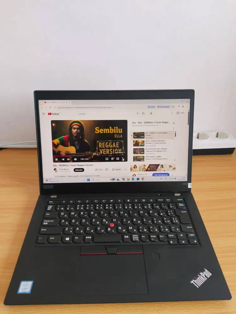 Lenovo thinkpad x390 core i5 generasi 8 slim
