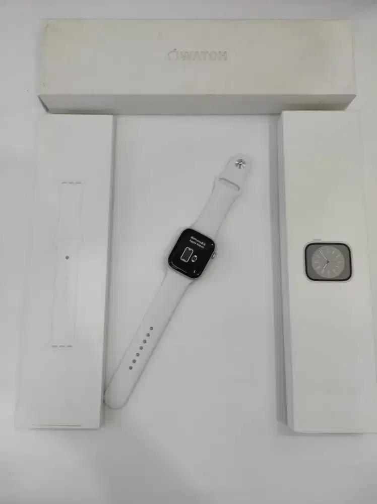 Apple watch Series 8 45mm
Mulus 98%
Fullset original
Warna silver