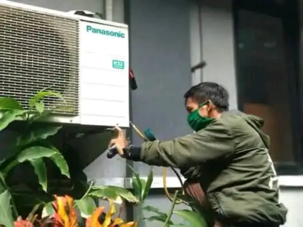 Jasa servis/ bongkar pasang AC harga terjangkau garansi jg ada