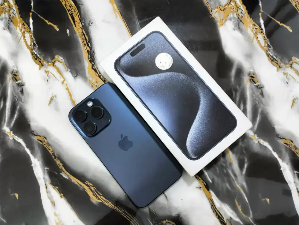 iPhone 15 Pro 128 GB Garansi iBox BH 87