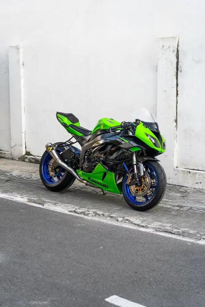 Best Deal : Moge Kawasaki Ninja ZX6r Green Th. 2011 HEDON