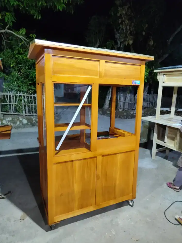 Jual Gerobak Angkringan, Bakso, Mie Ayam, Bubur, Sate, Soto, Pecel dll