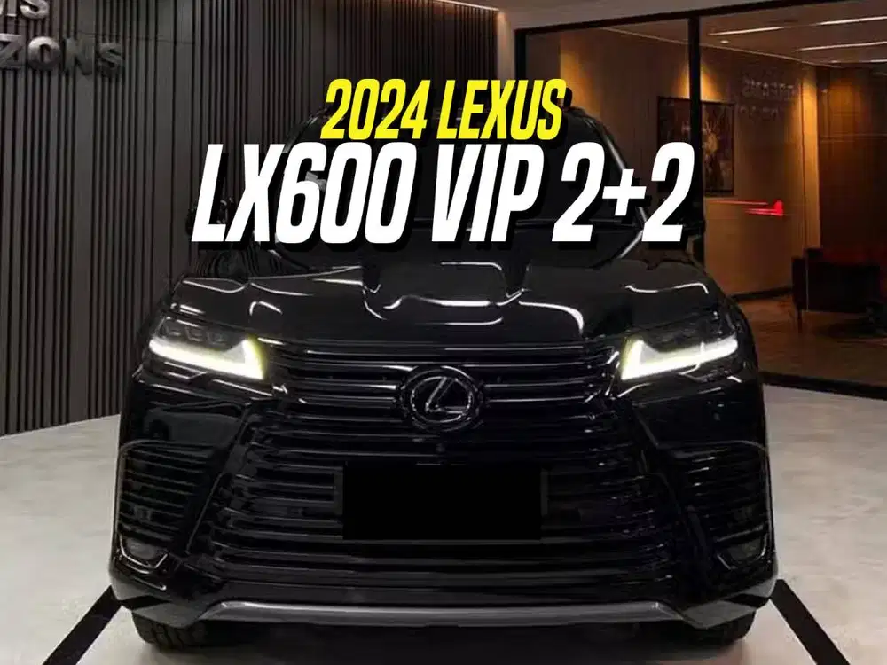 Lexus LX600 VIP 2024 NIK 2023 4-Seater Black Hitam LX 600 2+2