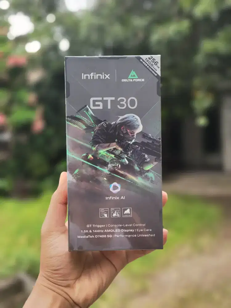 Infinix GT 30 5G 8/256 Baru Garansi Resmi 1th