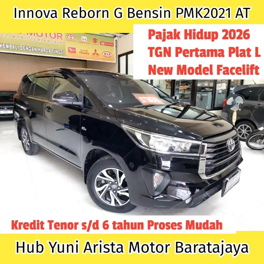New Innova Reborn G Bensin Matic TGN1 Pjk2026 Siap Pakai Istimewah