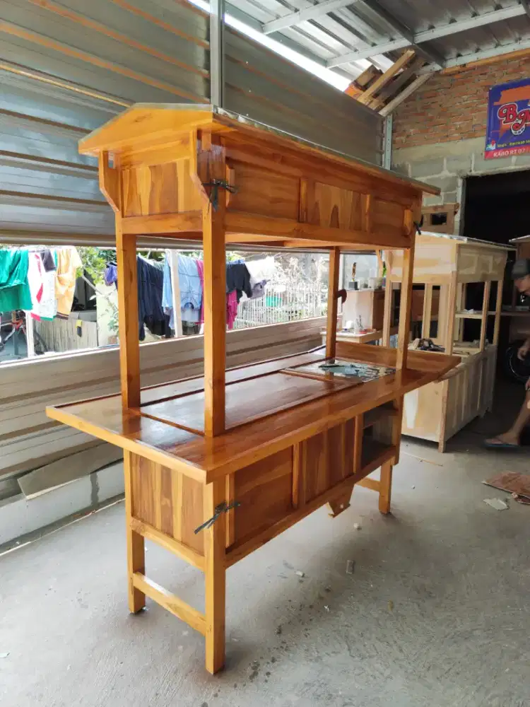 Jual Gerobak Angkringan, Bakso, Mie Ayam, Bubur, Sate, Soto, Pecel dll