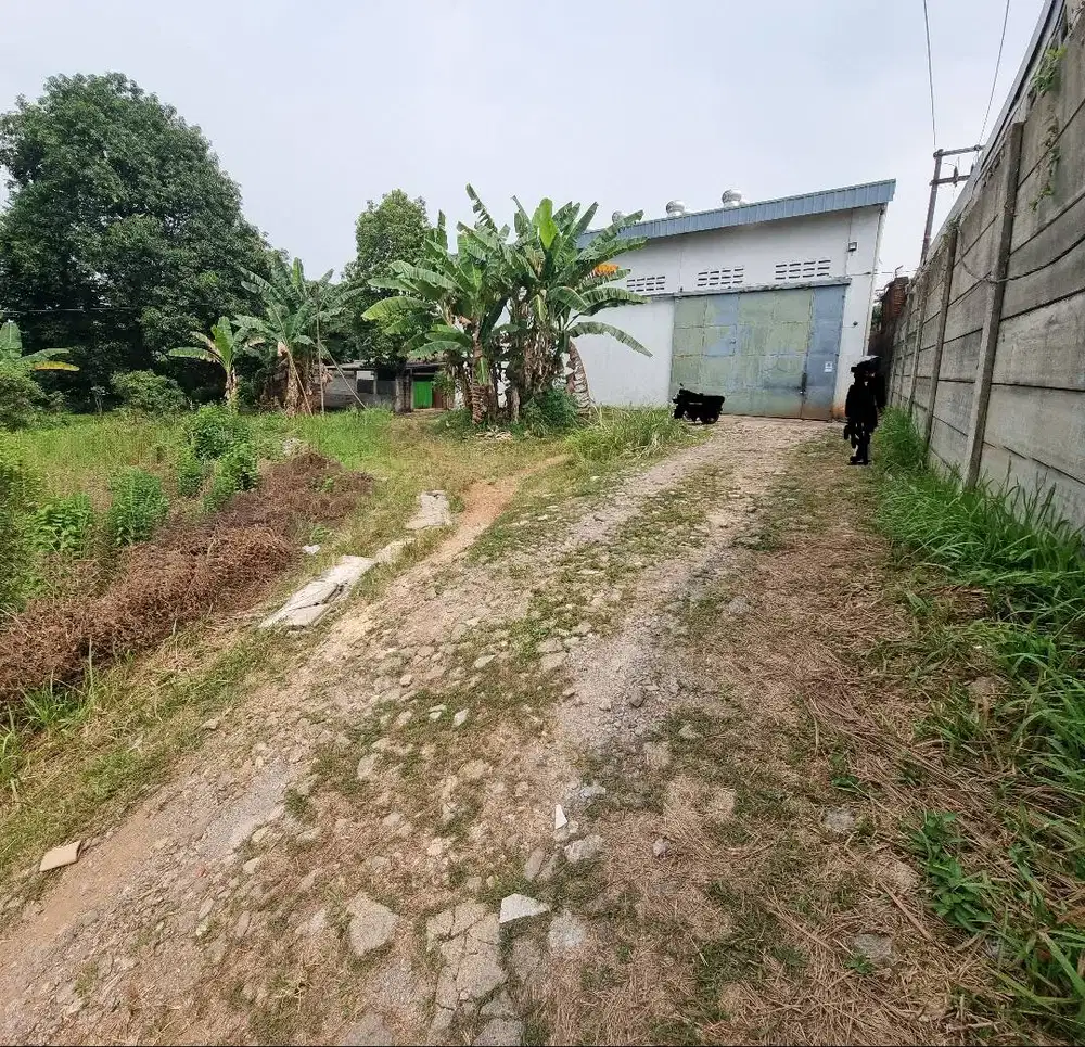 Tanah Kapling 969 m² diapit Jalan 3 Sisi, SHM — Bantargebang/Cikiwul