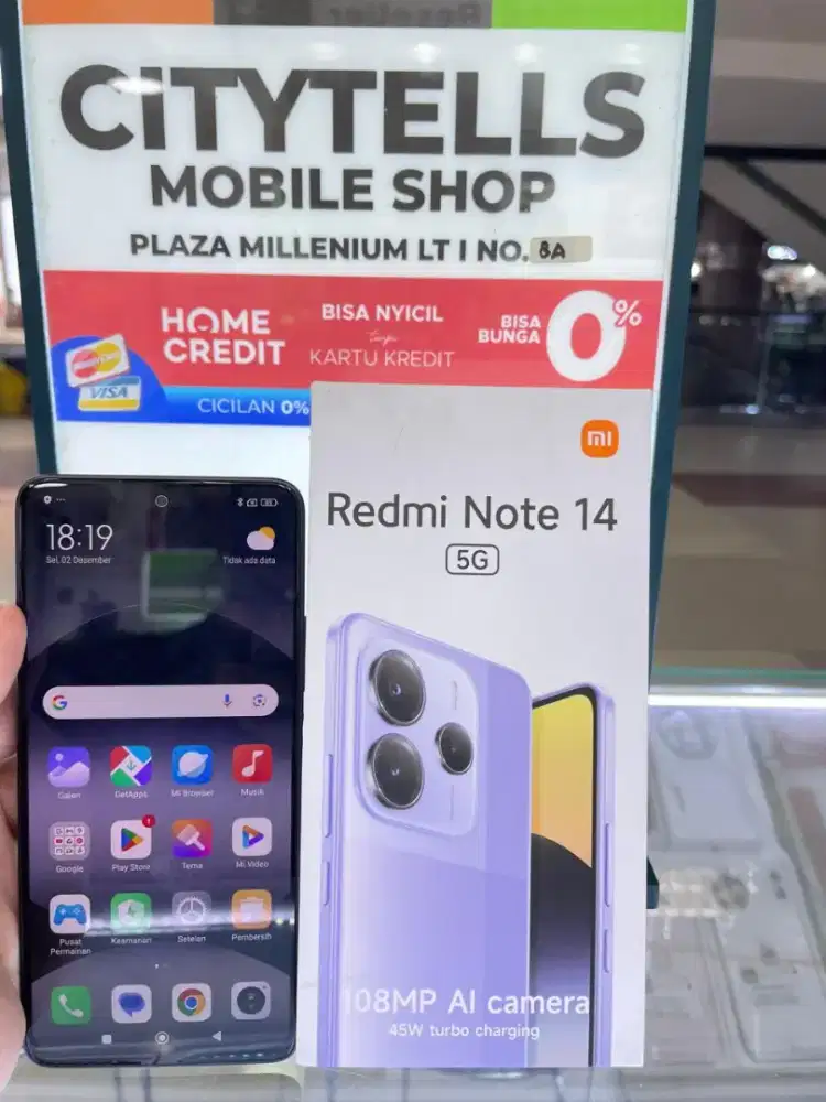 Xiaomi Note 14 5G 12/512 Garansi 12 Bulan