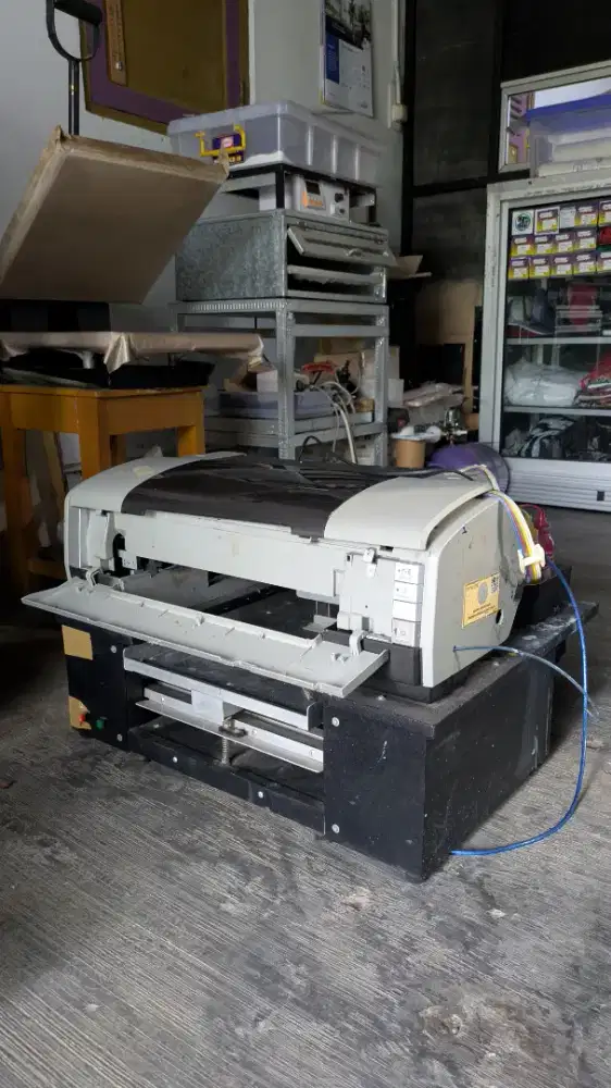 Mesin Sablon DTF bonus mesin press dan oven