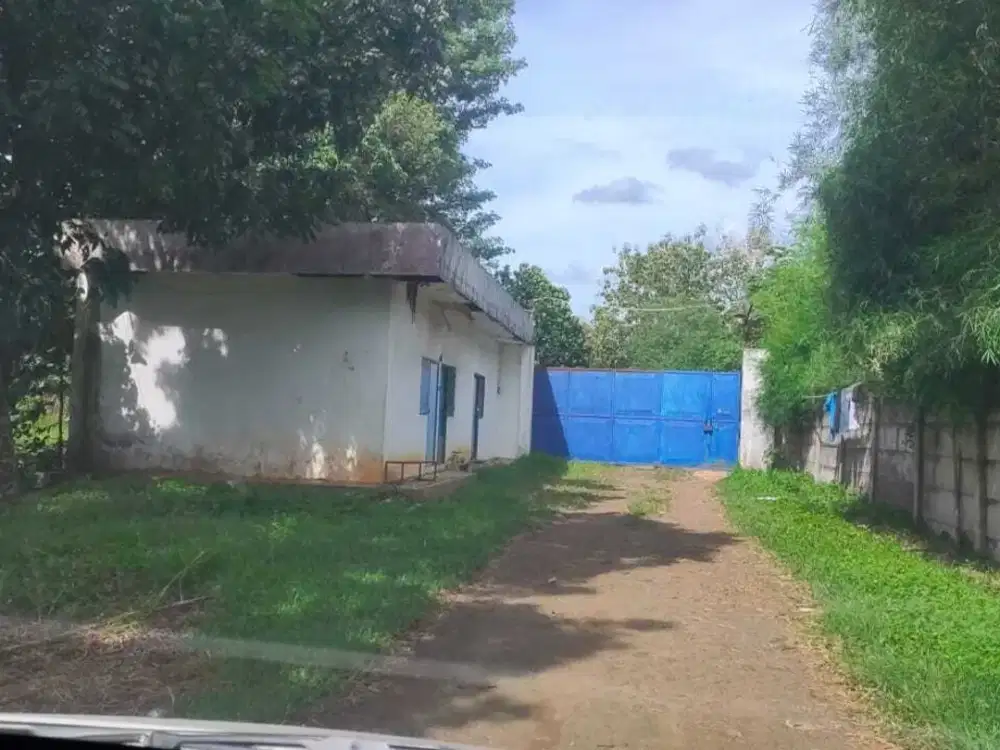 Tanah dan Gudang Gunung Sindur Bogor Jawa Barat