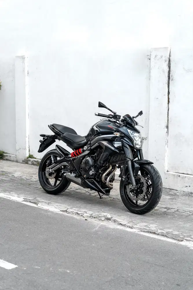Best Seller Moge Kawasaki ER6n Black Th. 2012 (pmk)