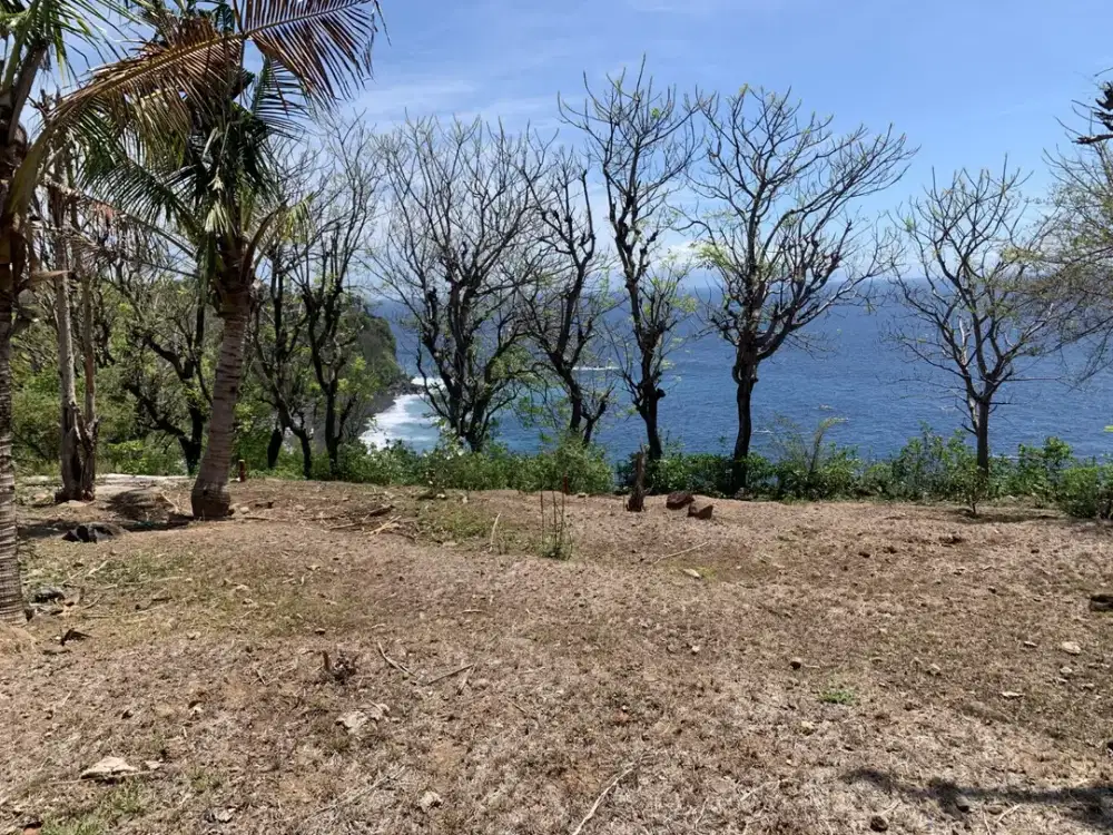 DIJUAL Tanah langka menghadap laut dengan view sunset di Bali