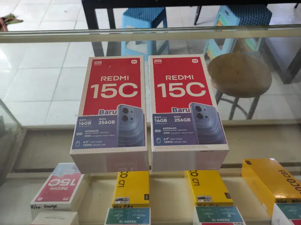 FAST RESPON WA Xiaomi Redmi 15C NFC 8+8/256 Garansi resmi 15bln