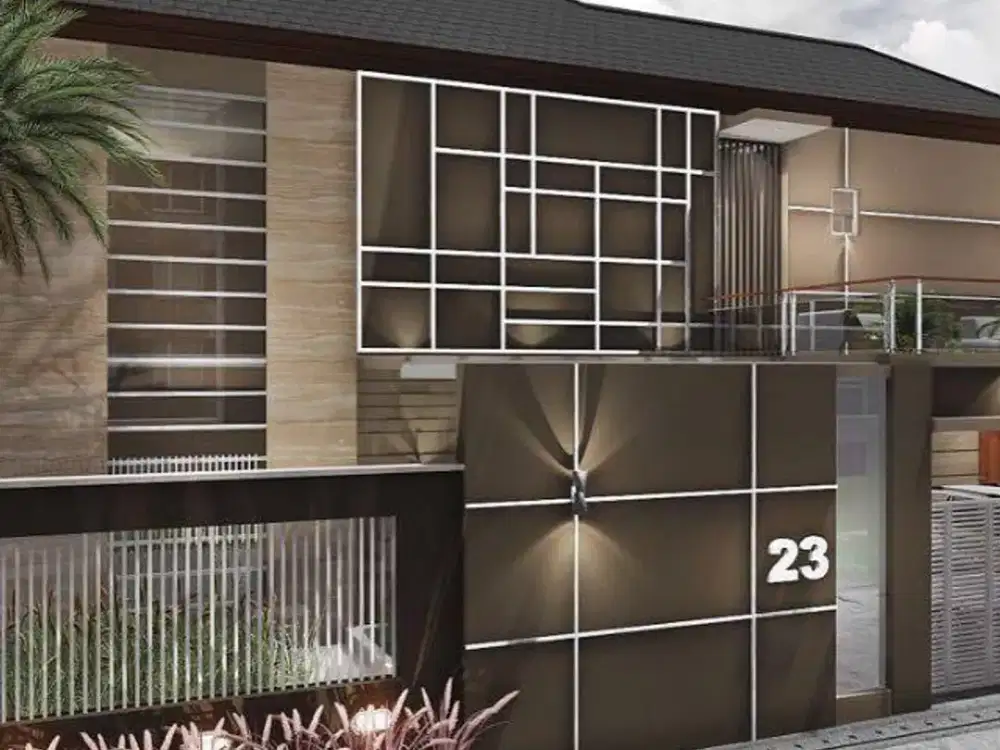 Di jual Rumah mewah semi villa lokasi di Jimbaran