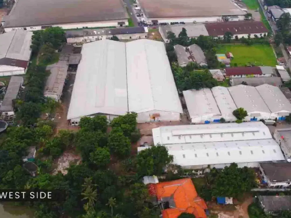 Dijual Pabrik di Cikokol Tangerang