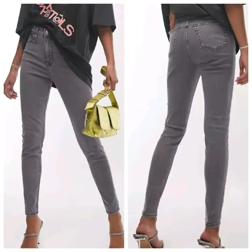TOPSHOP JAMIE JEANS HIGH WAIST SKINNY BARU ASLI ORIGINAL