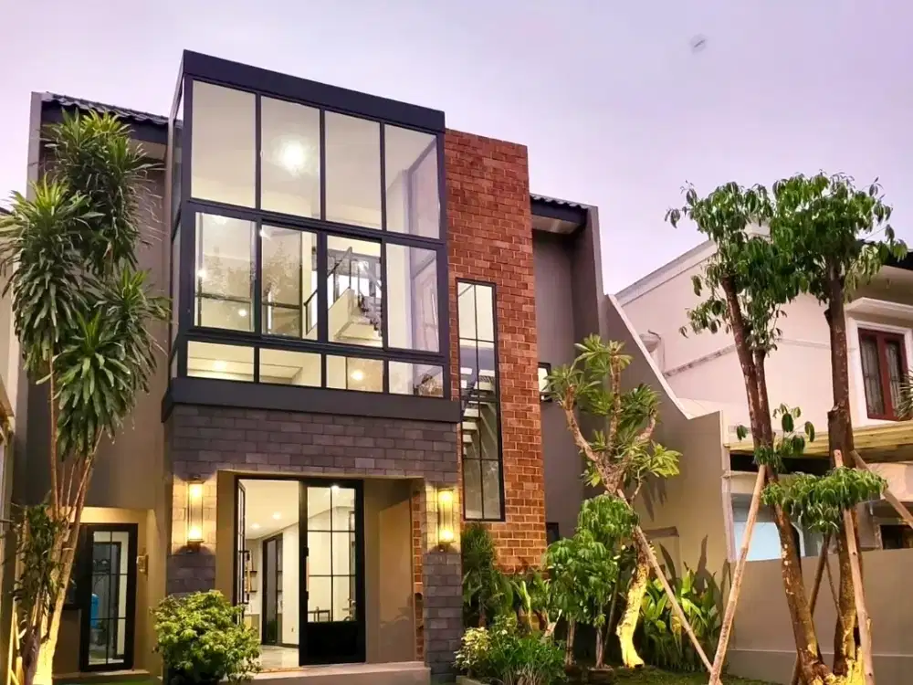 Rumah Cluster Versailles Brand New Estetik Semi Furnish BSD