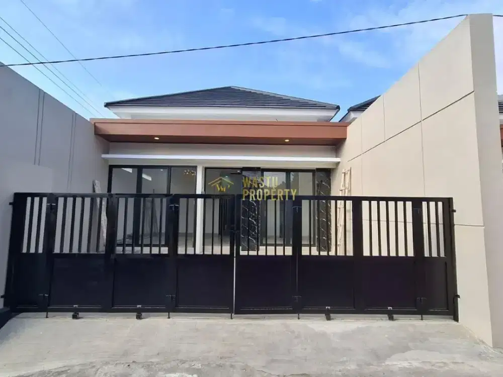 RUMAH BARU SIAP HUNI CARPORT LUAS DEKAT RS HERMINA