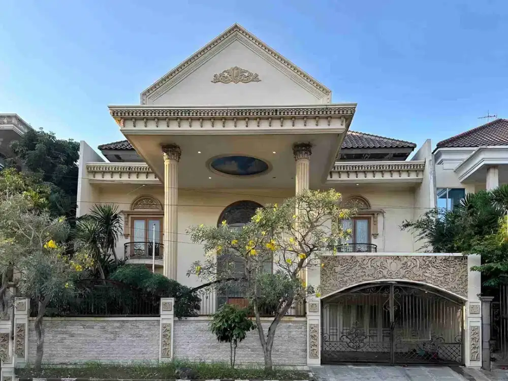 Rumah Mewah Margorejo Indah Surabaya – LT 400 LB 700 | 6+2 KT | Selatan | Siap Huni