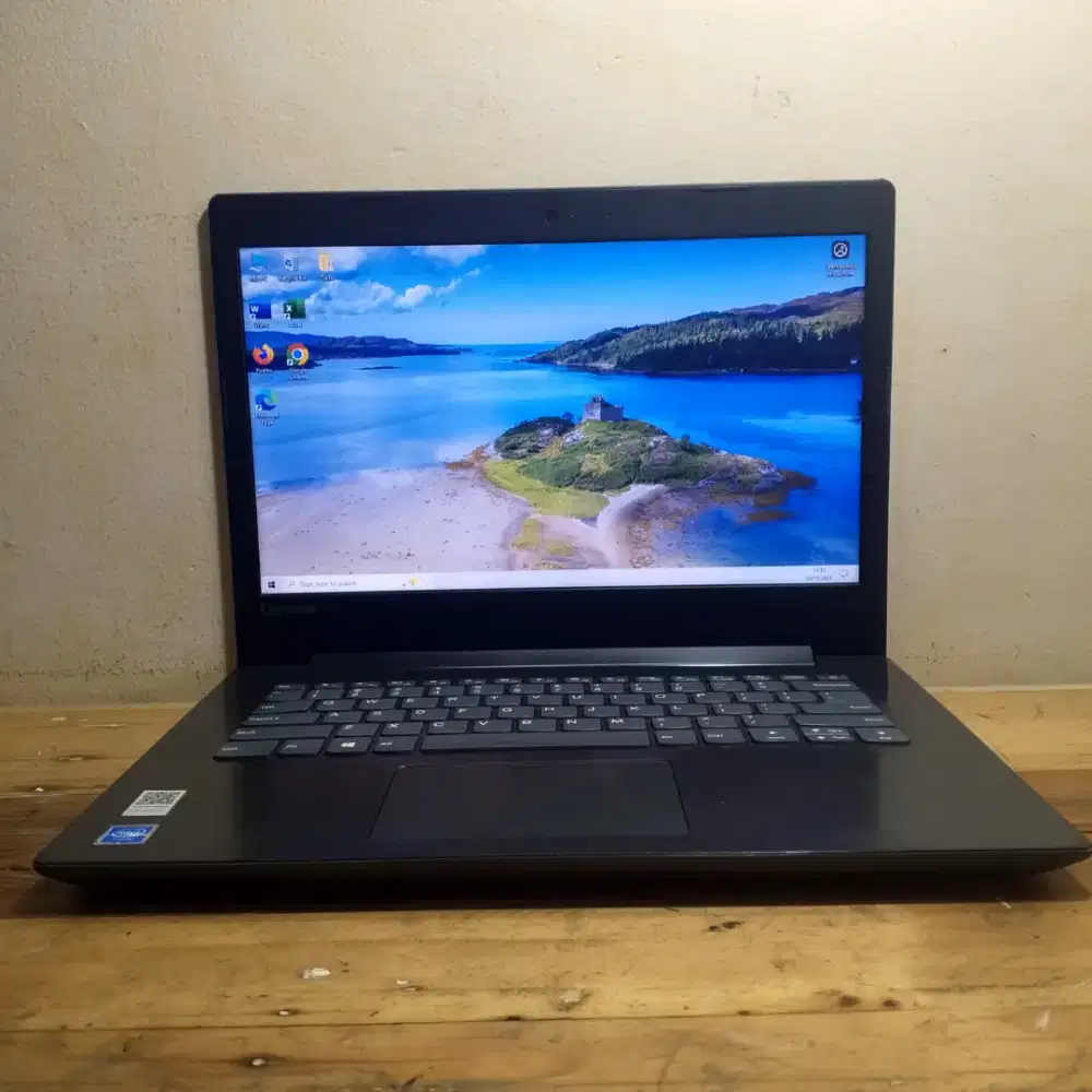 Laptop anti lemot Lenovo Celeron N4000 Ram 4 GB SSD 128 GB +HDD 320 GB