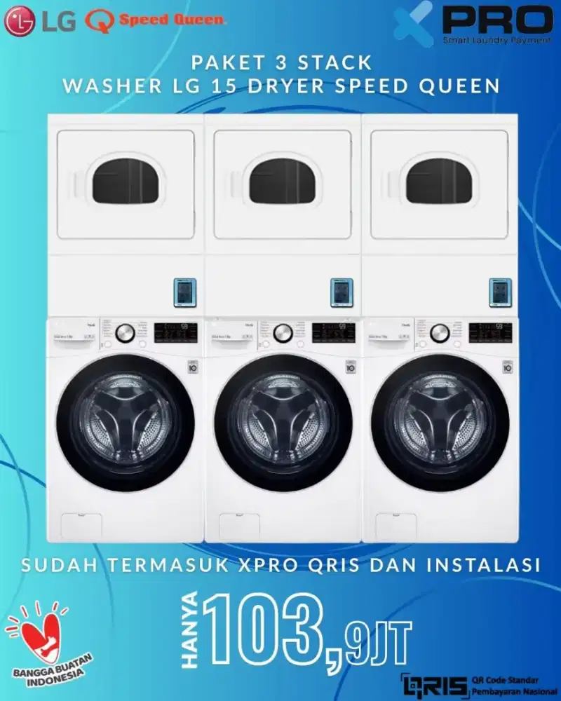 PAKET HEMAT 5 STACK LG DAN SQ