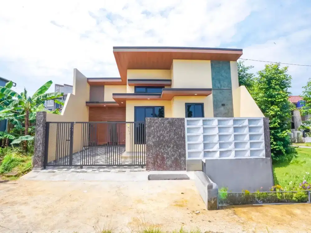 Rumah Strategis 10 Mnt ke MargoCity SHM Siap Huni Dibantu KPR J-35496