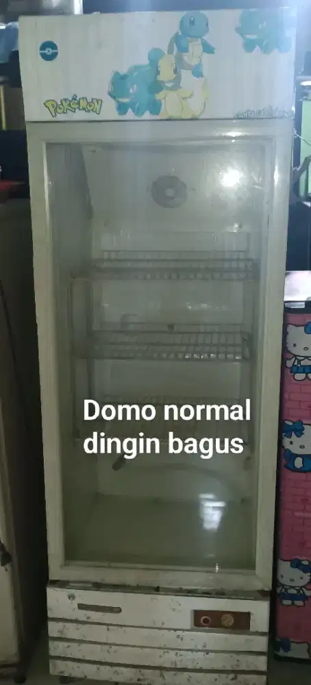 Swocash pendingin minuman normal dingin bagus Domo/LG.