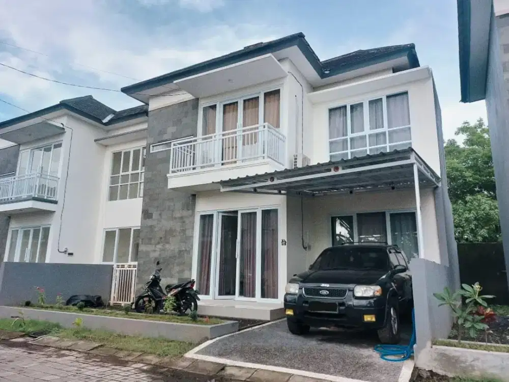 Dijual rumah modern 2 lantai di daerah kawasan berkembang Kediri Tabanan