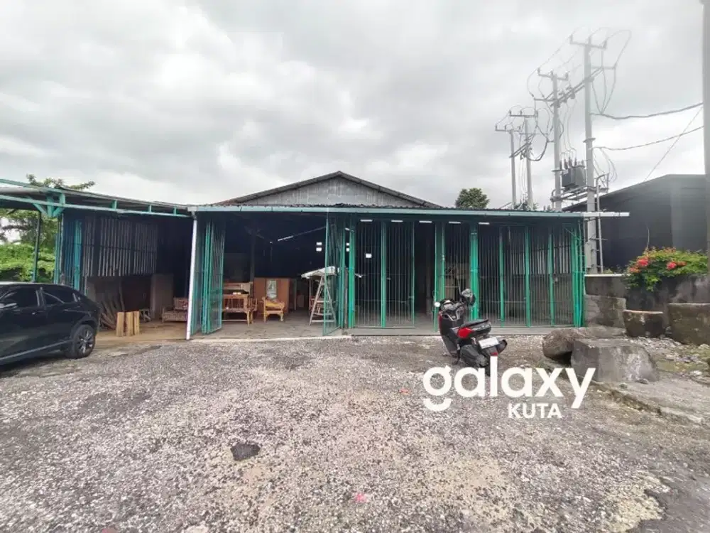 DISEWAKAN GUDANG DI LOKASI STRATEGIS DI BYPASS NGURAH RAI DENPASAR, BALI