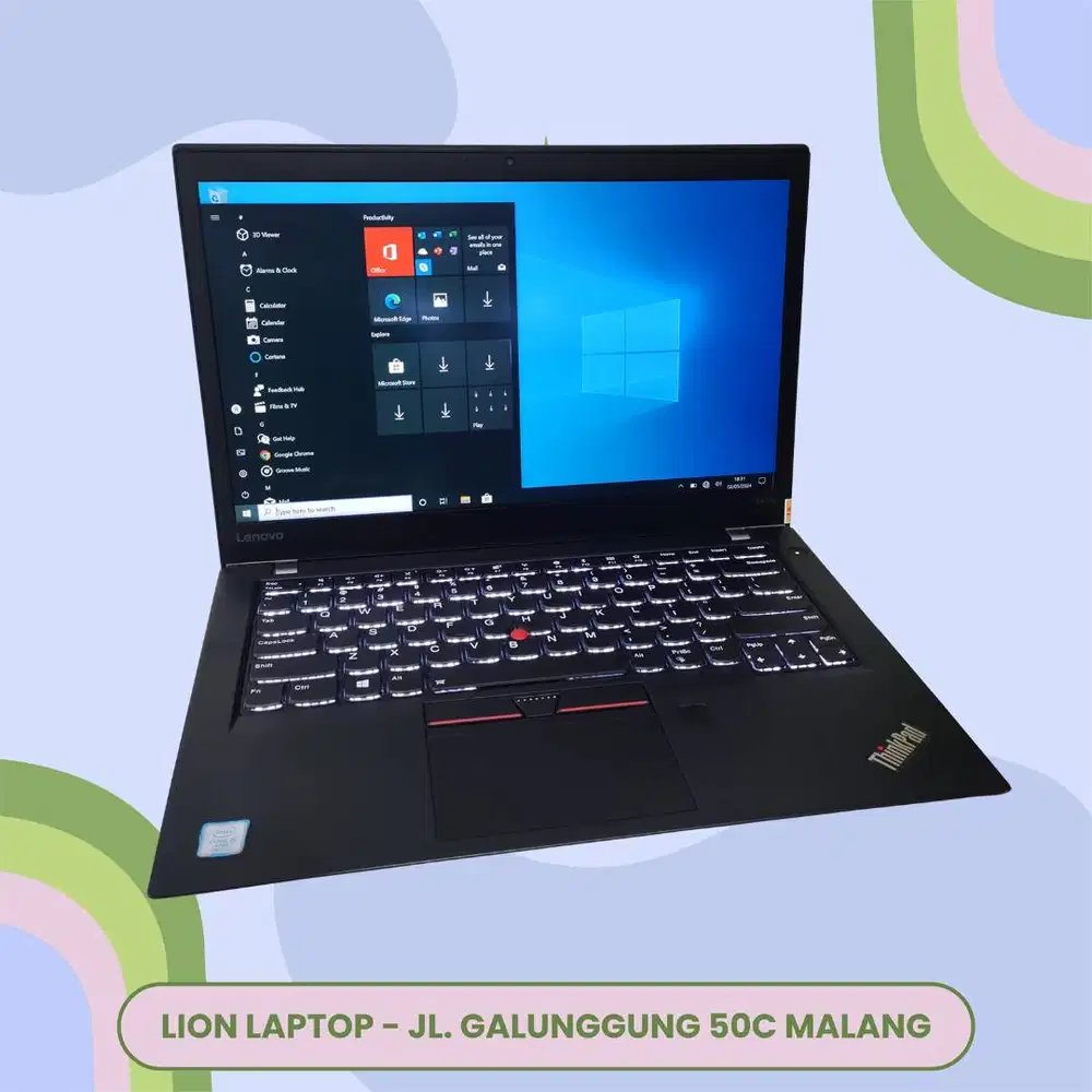 Core i5 Gen 7 RAM 8GB SLIM TOUCHSCREEN Lenovo Thinkpad T470s [04|12]