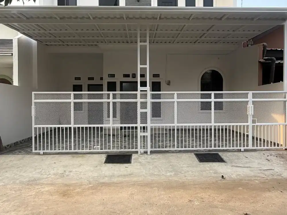 Rumah LB 140 SHM Hadap Utara 8 Mnt ke Transpark Juanda Bekasi J-35911