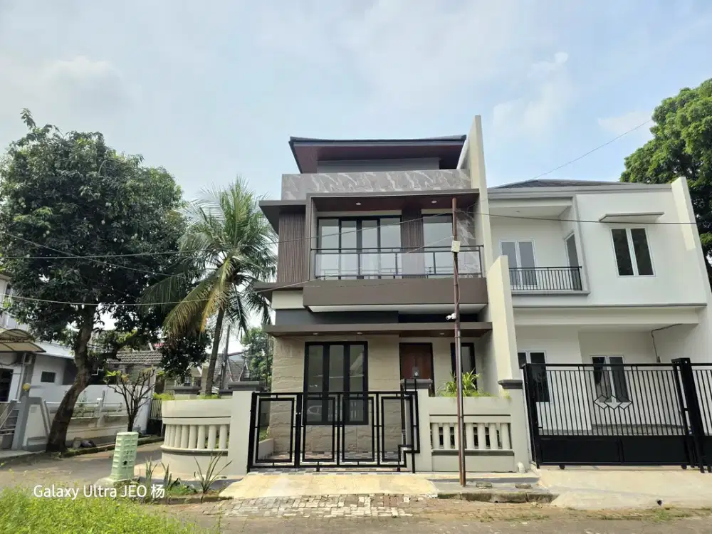 Dijual Rumah Bangunan Mandiri Villa Melati Mas 5menit ke BSD