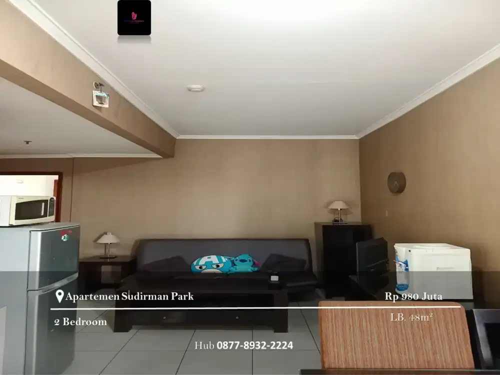 Dijual Apartement Sudirman Park Low Floor 2BR Furnished