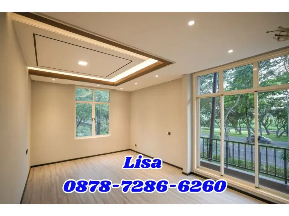 Rumah strategis grisea view danau hadap timur lebar 12 harga 7Man