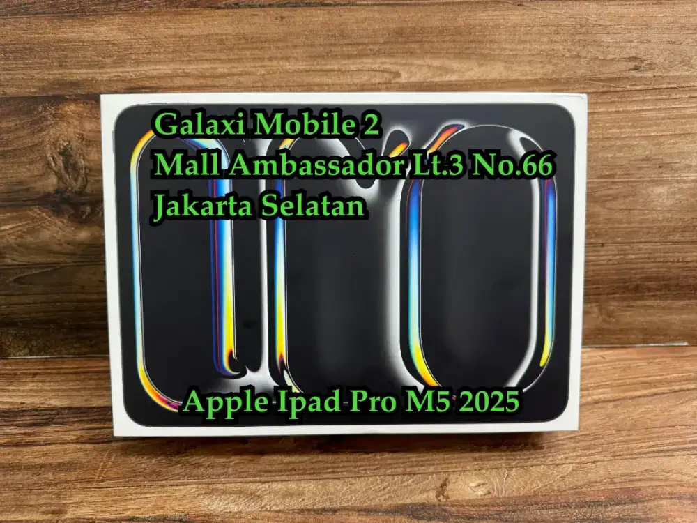 Apple Ipad Pro M5 2025 11 inch Wifi 256GB Bs Cash Kredit Tukar Tambah