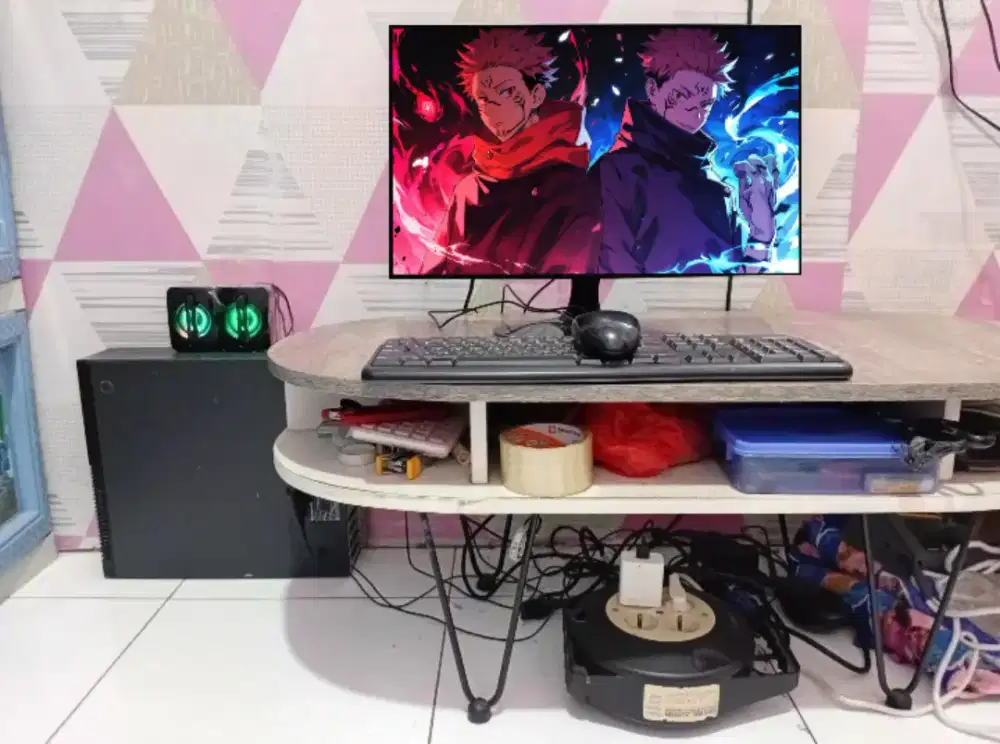 PC GAMING DESIGN + LCD + RAM 8 GB + VGA 1 GB + HD 500 GB + GAMES APP