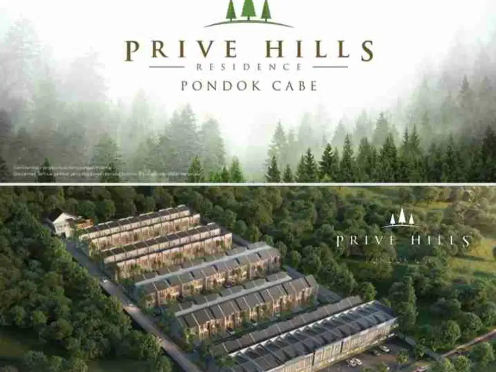 Dijual Rumah Primary Prive Hills Residence, Pondok Cabe Udik, Pamulang, Kota Tangerang Selatan