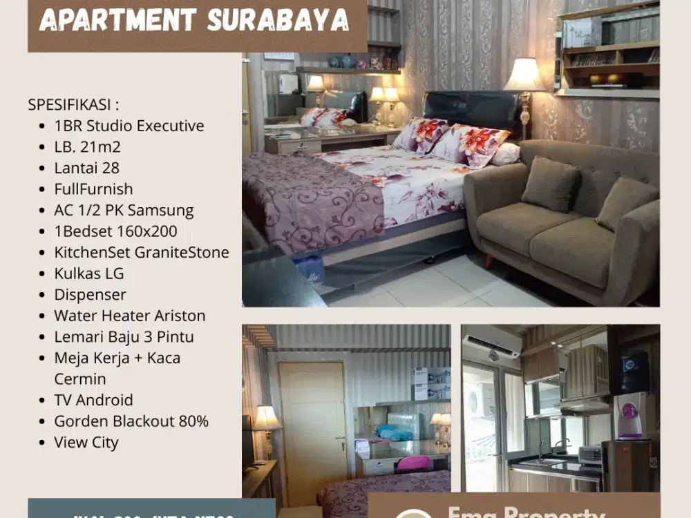 FOR SALE Educity Apartment Surabaya