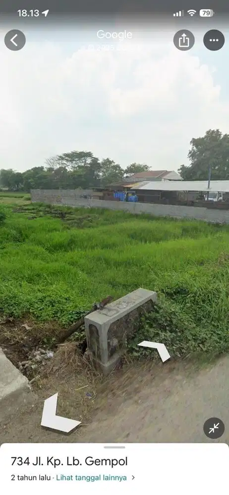 Dijual Tanah 800m2 di Kota Serang & 500m2 di Kota Cilegon