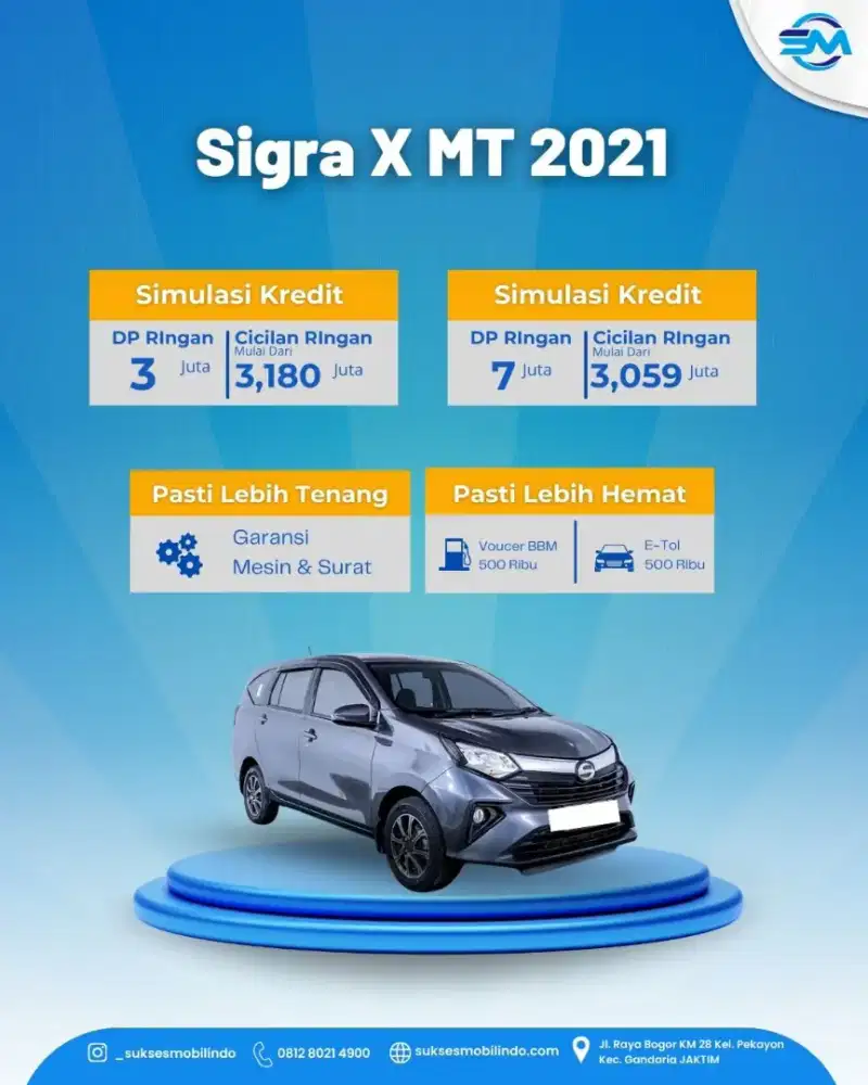 Sigra x mt 2021 kualitas di jamin murah meriah aja
