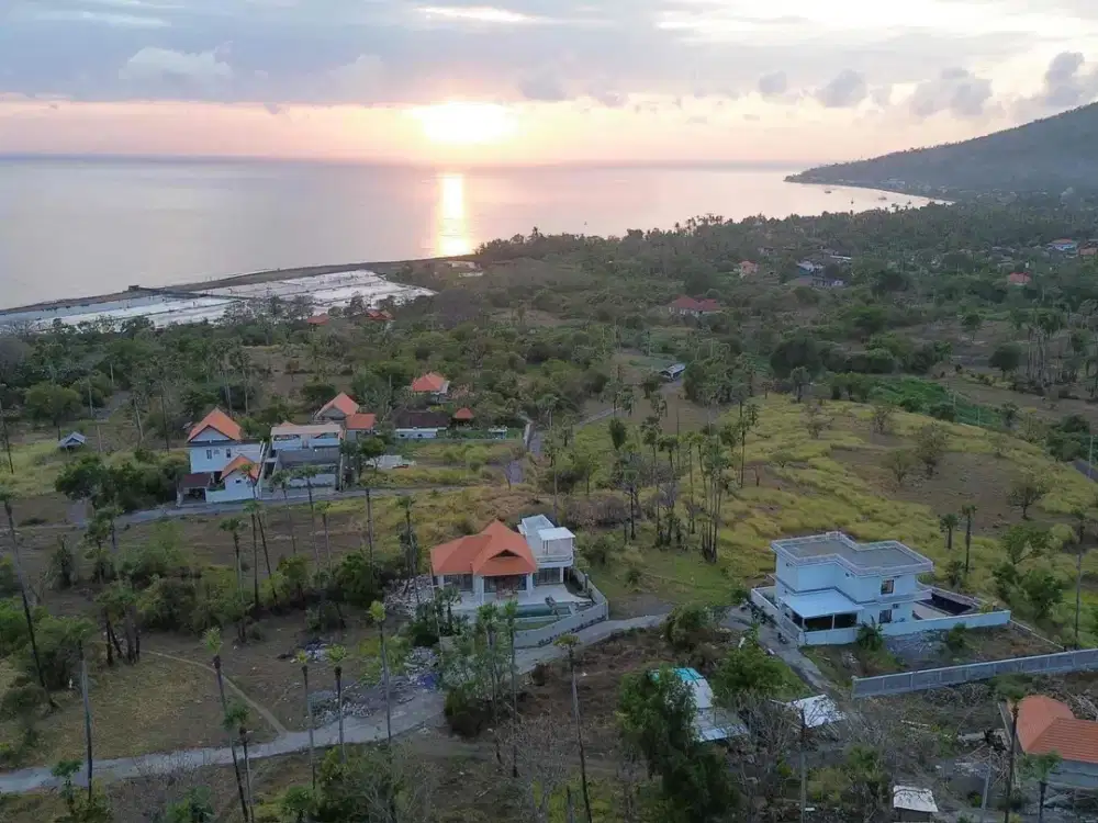 Tanah Murah View Laut dan Gunung Amed