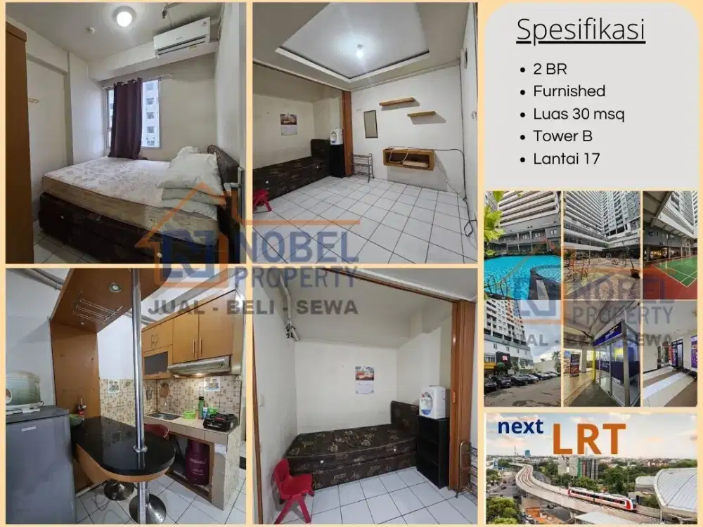 Disewakan Apartemen Mentes 2BR Furnished Lokasi Strategis Jakarta Pusat